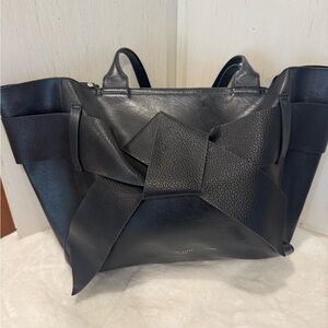 Ted Baker Black Tote with Bow Accent